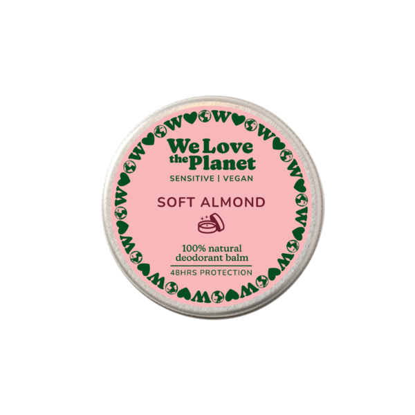 We Love the Planet - Deo-creme Soft Almond (35 g)