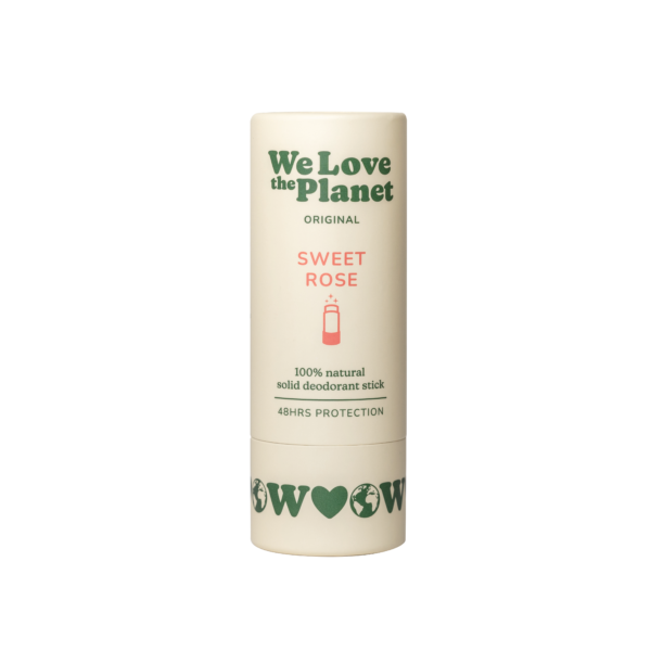 We Love the Planet - Deodorant Stick Sweet Rose (40g)