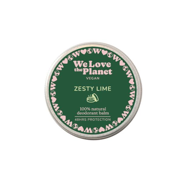 We Love the Planet - Deo-creme Zesty Lime (35 g)