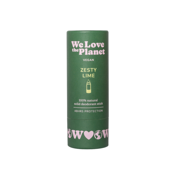 We Love the Planet Deodorant Stick Zesty Lime (40 g)