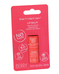 Beauty Made Easy Paper tube Lip balm - BERRY (5