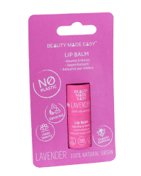 Beauty Made Easy Paper tube Lip balm - LAVENDER (5