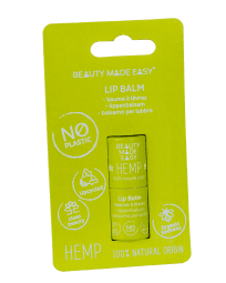 Beauty Made Easy Paper tube Lip balm - HEMP (5