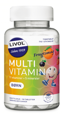 Livol Livol Multivitamin Børn Frugt 150 stk. (150 stk.)