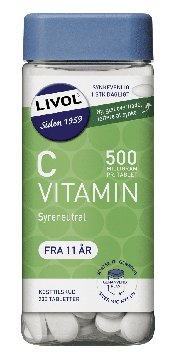 Livol Livol C-vitamin 500mg 230 stk. (230 stk.)