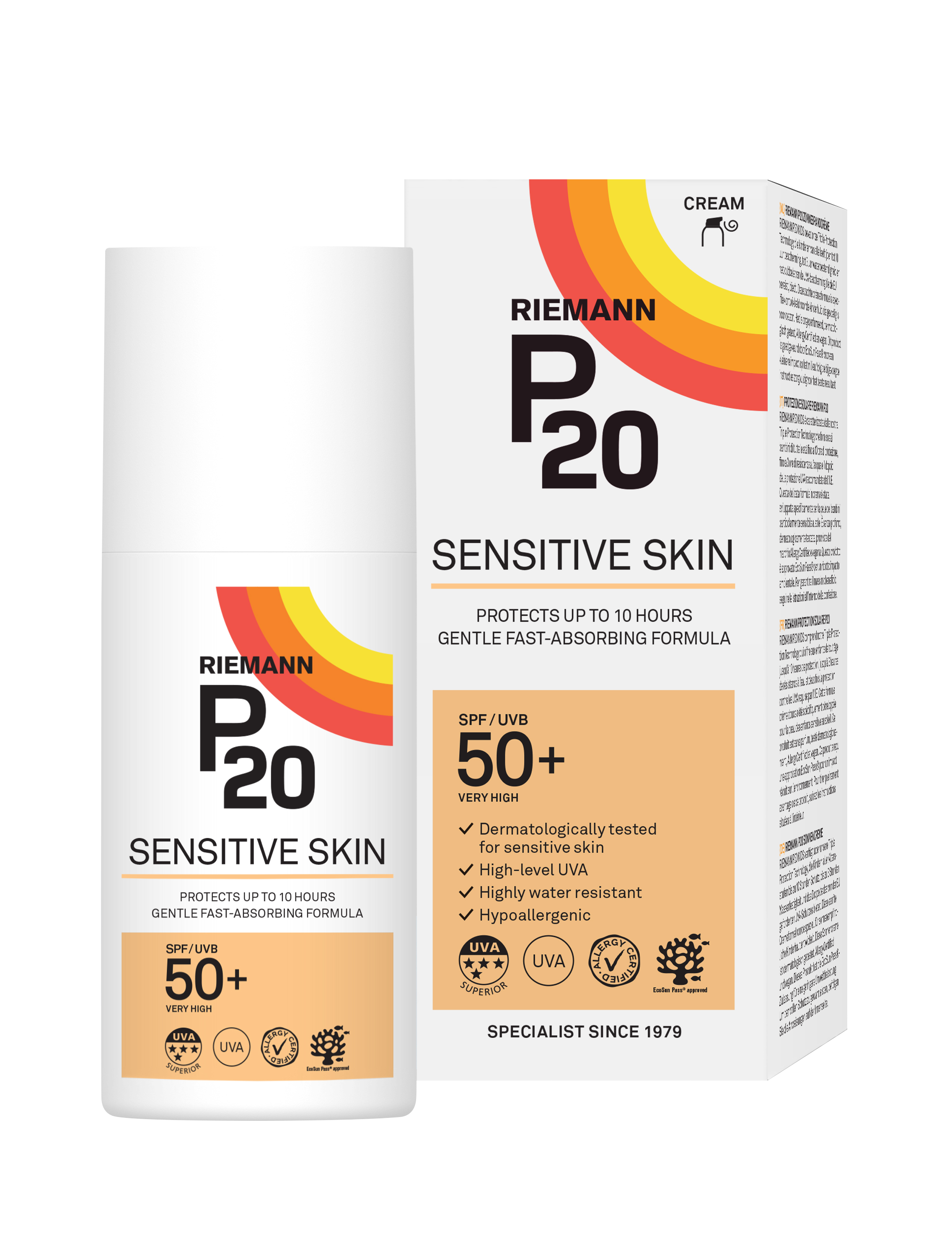 frivillig forberede influenza P20 Sensitive Skin SPF 50+ C (200 ml) - A.Vogel