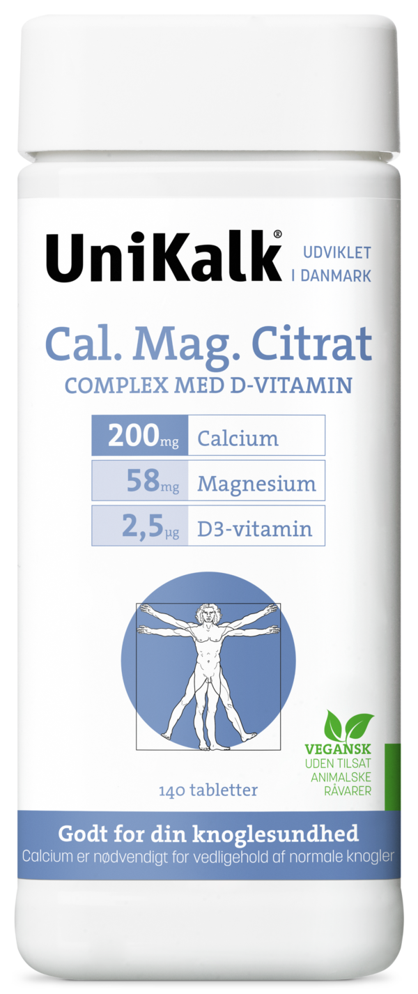 Unikalk Cal-Mag-Citrat (140 stk.)