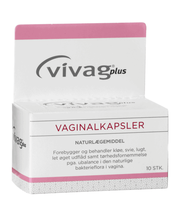 Vivag Plus vaginalkapsler (10 Styk)