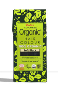 Radico Økologisk & vegansk henna hårfarve - Soft Black (100 g)