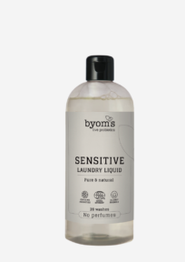 Byoms SENSITIVE - PROBIOTIC LAUNDRY LIQUID - ECOCERT - No perfumes (400 ml)