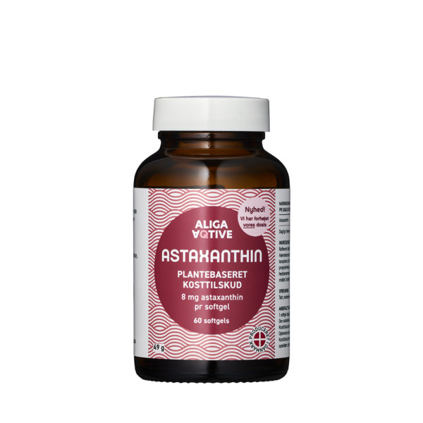 Aliga Aqtive Astaxanthin 60 stk 8 mg softgels (60 stk.)