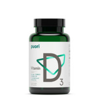 Puori D3 - Naturligt udvundet Vitamin D (2500IE) (120 kps.)