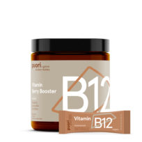 Puori B12 - Berry Booster med vitamin B12 - 10 ugers forbrug (30 breve)