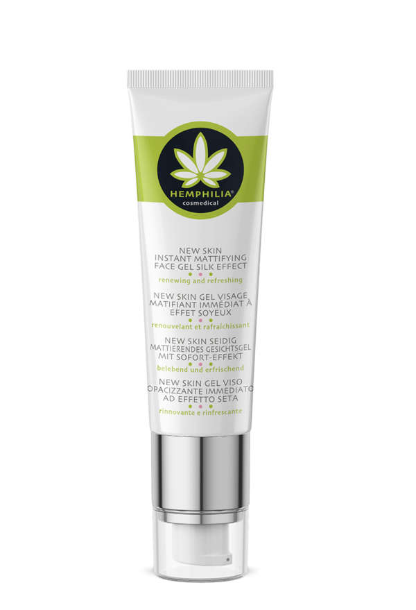Hemphilia Anti-shine ansigtsgel med Hamp, Økologisk (40 ml)