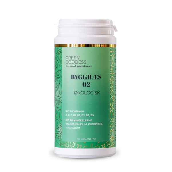 Green Goddess Byggræs 02 ØKO (150 g)