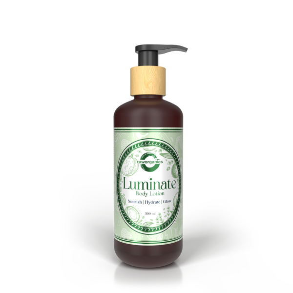 Raw Organics Luminate Body lotion (500 ml)