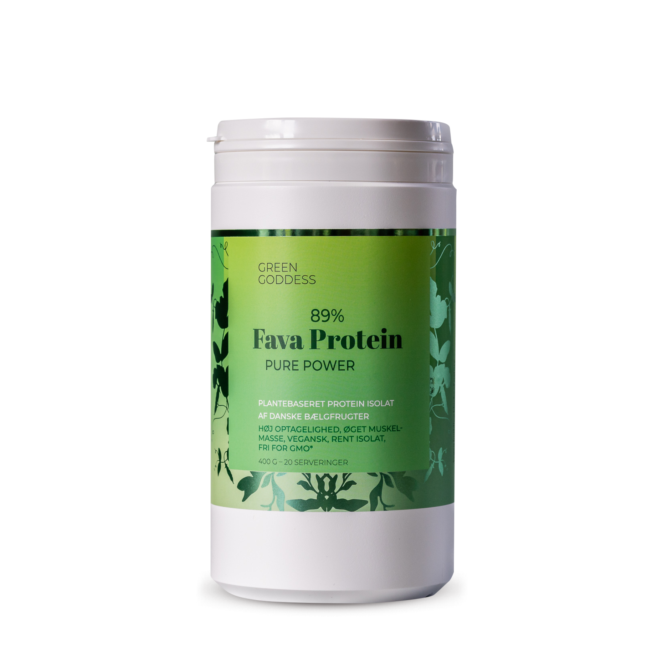 Green Goddess Pure Power Fava Protein (400 g)