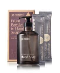 [RE·ESSENCE] Håndsæbe - Glasdispenser + 2 Refills (Lavendel/Fyrrenål) (680 ml)